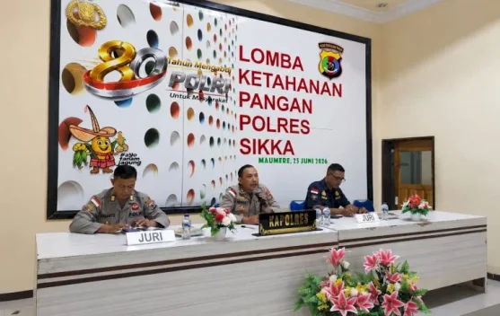 Bhabinkamtibmas Sikka Tampilkan Inovasi Ketahanan Pangan lewat Lomba Video