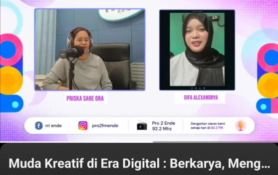 Difa Alexandrya: Konsistensi Jadi Kunci Sukses Berkarier sebagai Kreator Konten