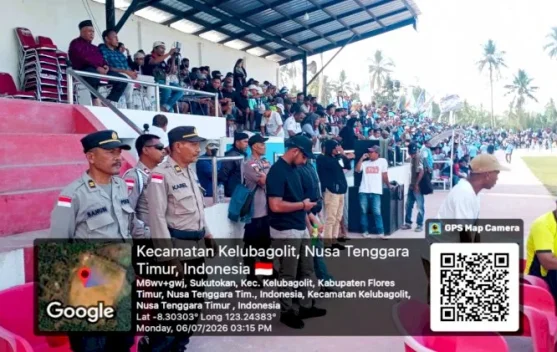 Polres Flores Timur Amankan Semifinal Turnamen Ape Buan Cup II Tahun 2026