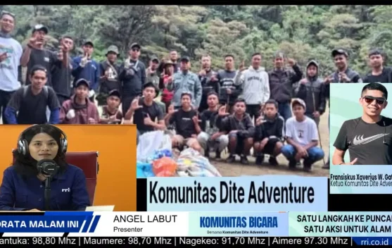 Komunitas Dite Adventure Jadi Wadah Anak Muda Manggarai Bangun Solidaritas