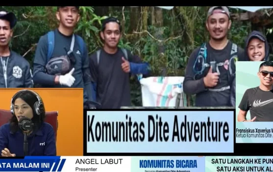 Komunitas Dite Adventure Ajak Pendaki Bawa Pulang Sampah Demi Kelestarian Alam