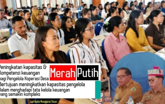 Pemkab Manggarai Timur Perkuat Tata Kelola Keuangan Koperasi Merah Putih
