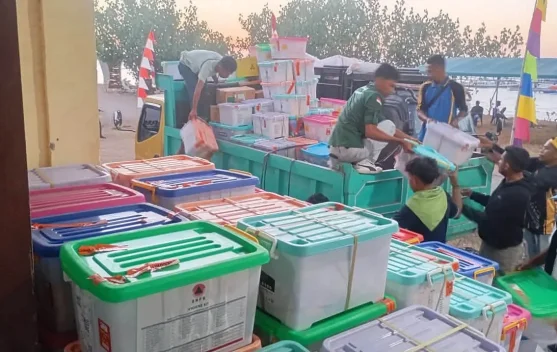 BNPB Salurkan Bantuan Logistik untuk Warga Terdampak Palue
