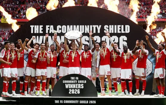 Arsenal Juara Community Shield usai Kalahkan Manchester City 3-0