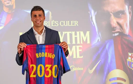 Barcelona Menangkan Persaingan Real Madrid untuk Rodri
