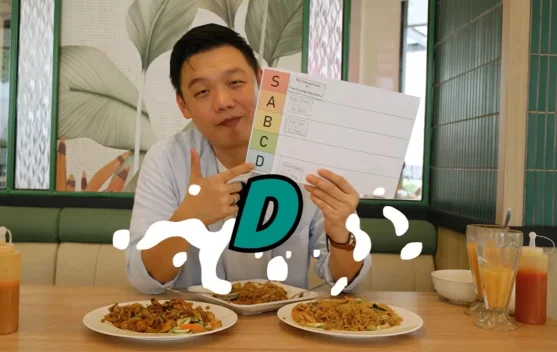 Steven Wang Beri Nilai D untuk Kombinasi Bihun dan Kwetiau Goreng