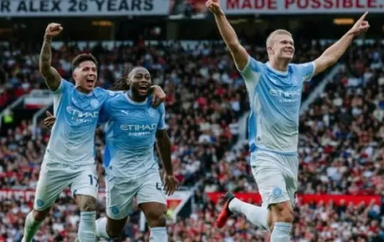 Tampil Sepuluh Pemain, City Menang dalam Derbi Mancester