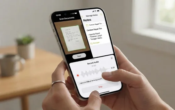 10 Trik Apple Notes di iPhone, Bisa Simpan PDF hingga Kunci Catatan