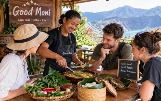 Kuliner Lokal Moni Dikembangkan Jadi Pengalaman Wisata