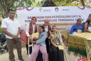 Kemensos Salurkan Bantuan Rp609 Juta bagi Penyintas Gempa NTT