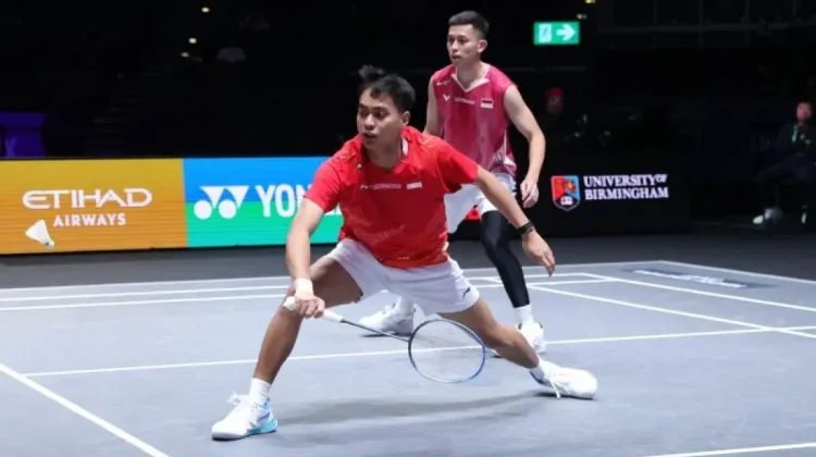 Rian Ardianto and Rahmat Hidayat Fall Short at All England Quarterfinals