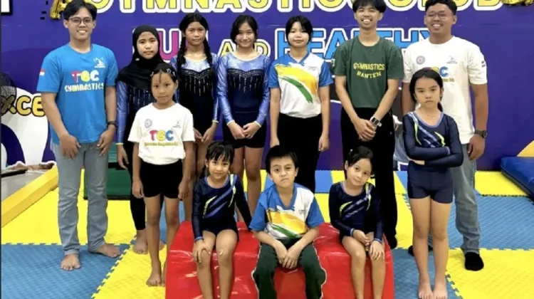 Tangerang Gymnastics Club Squad Set to Represent Indonesia in Bangkok