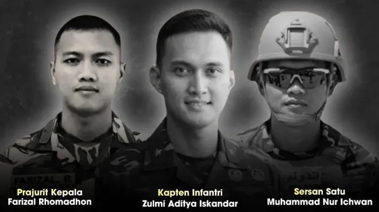 VP Gibran Offers Condolences for Three TNI Soldiers Killed in UNIFIL Mission