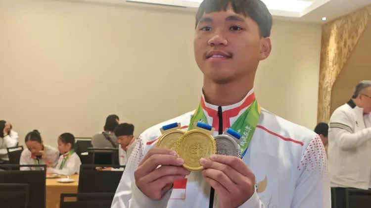 Indonesia’s Rising Wushu Star Noach Eyes Senior Success After Junior World Wins