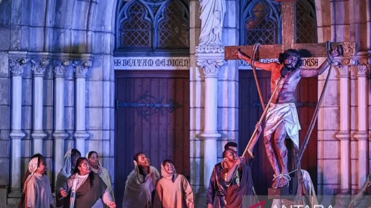 Jakarta Cathedral’s Good Friday Service Highlights Faith and Resilience