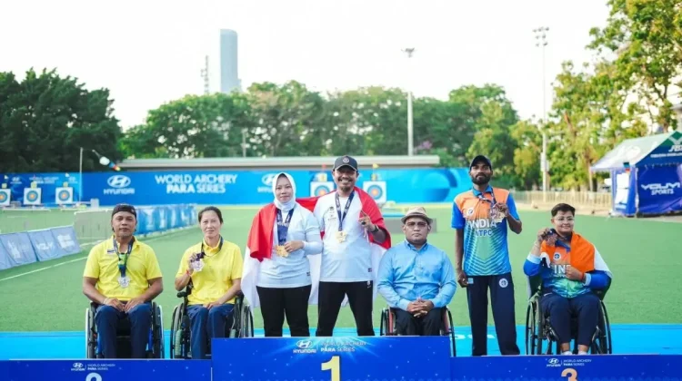 Indonesia's Para Archer Riyanti Ananda Claims Three Medals on International Debut