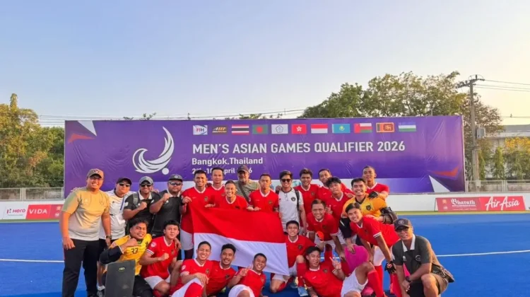 Indonesian Hockey Team Applauded for Sealing Asian Games Spot