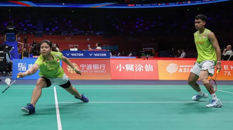 Indonesian Mixed Doubles Shuttlers Exit in Round of 16 After Hard-Fought Battle