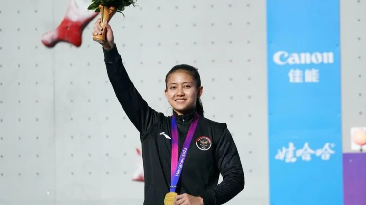 Indonesia Secures Five More Asian Games Climbing Spots with Gold, Bronze in Meishan