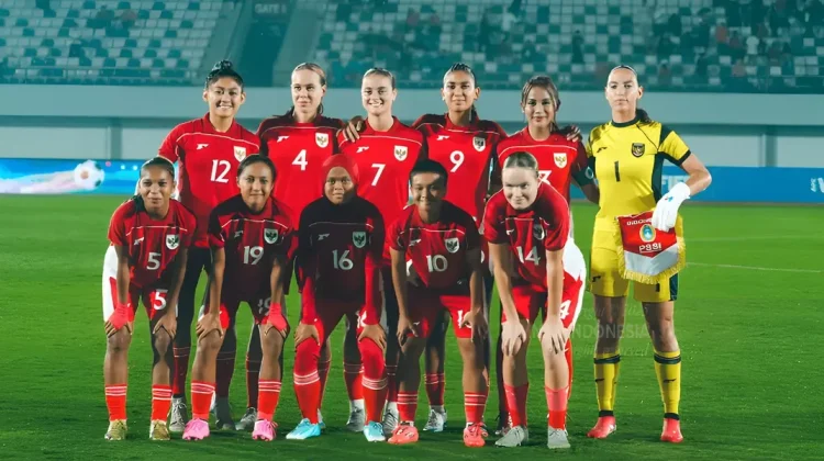 Indonesian Women’s Football Team Strikes Early but Falls to Congo