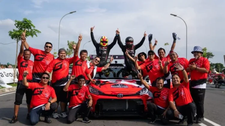 Toyota Gazoo Racing Indonesia Dominates Rally Opener