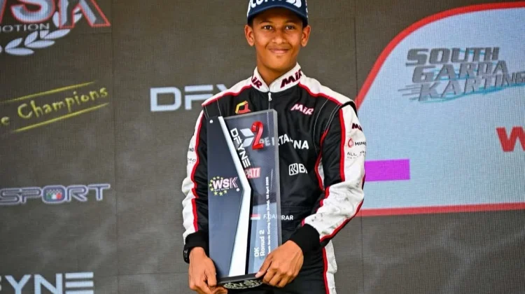 Qarrar Firhand Extends Lead in World Series Karting Euro Series