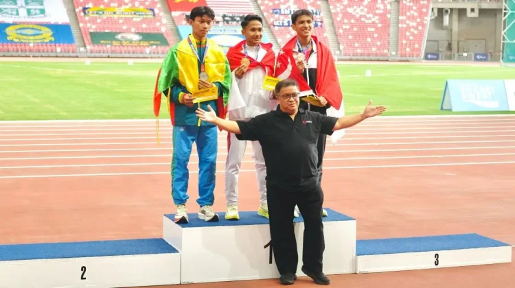Indonesian Athletics Team Earns Praise with Nine Gold Medals at Singapore Open