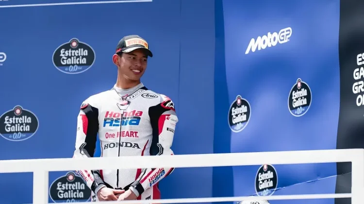 Indonesian Rider Veda Ega Pratama Finishes Sixth in Spanish Moto3