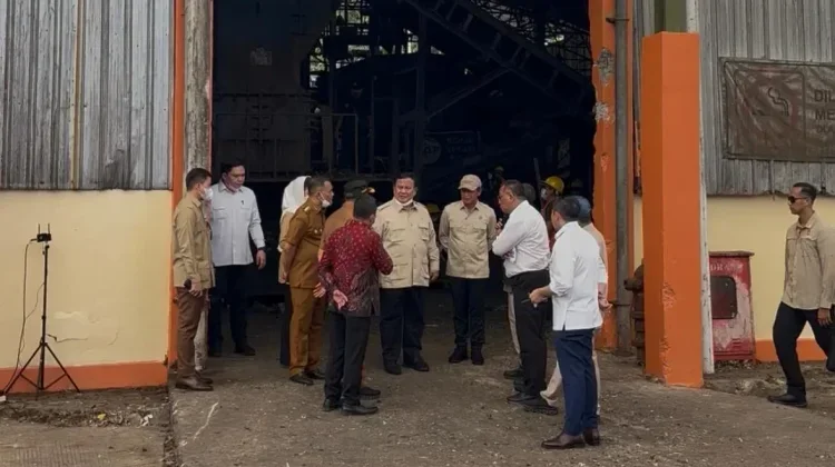 President Prabowo Inspects Waste Processing Facility in Banyumas