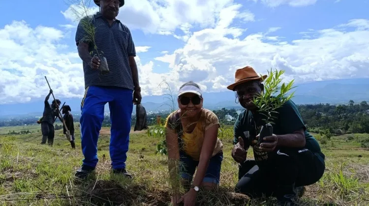 Papua Highland Marks Hardiknas 2026 by Planting 3,000 Trees