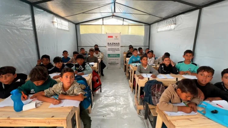 Indonesia Funds Emergency Schools for Displaced Children in Gaza