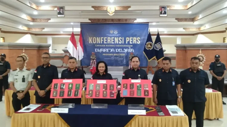 Bali Immigration Tightens Oversight, 62 Foreign Nationals Seized