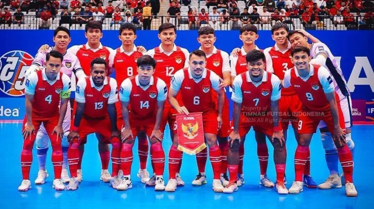 Indonesia Men’s Futsal Team Jumps to 14th in FIFA Rankings