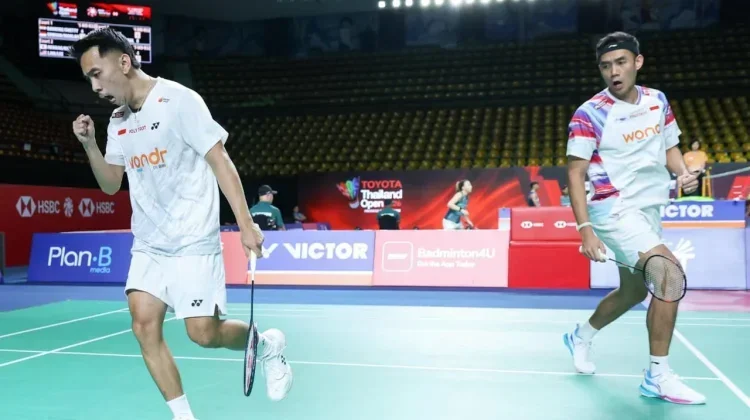 Men's Double Pair Putra/Bagas Eliminated in Thailand Open 2026 Round of 32