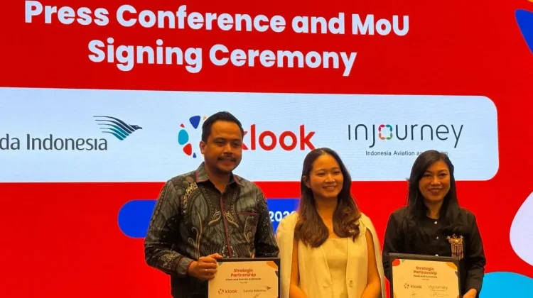 Klook, Garuda Indonesia, and InJourney Join Forces to Boost Tourism