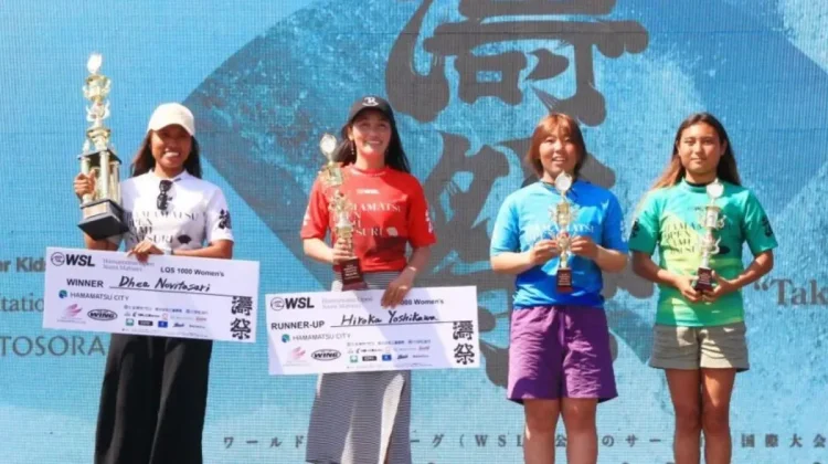 Indonesian Longboarder Dhea Natasya Makes History with WSL Title