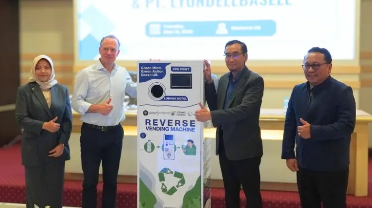 Brawijaya University Launches Reverse Vending Machine to Drive Circular Economy