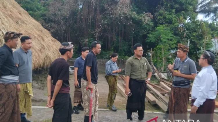 Government Steps In to Rebuild Historic Bayan Traditional House in North Lombok