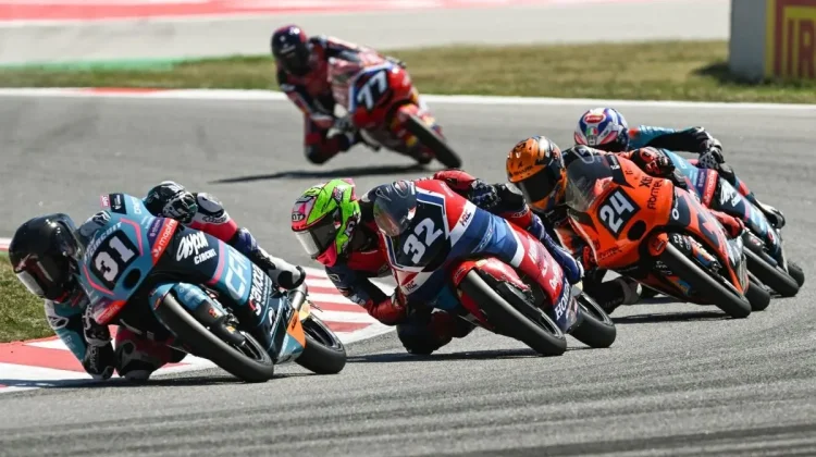 Young Indonesian Rider Makes Historic Podium in Moto3 Junior World Championship