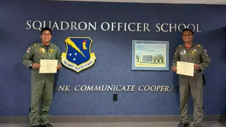 Indonesian Air Force Officers Excel at USAF Squadron School