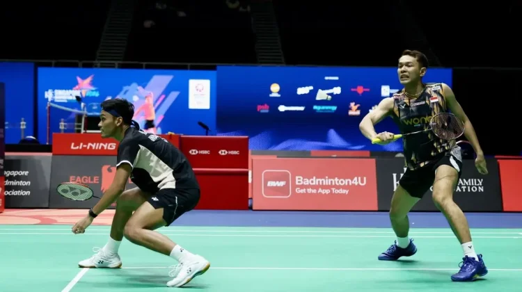 Fajar/Fikri Regain Control to Reach Singapore Open Semifinals
