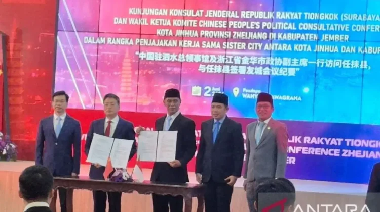 Jember Regency and China’s Jinhua City Explore Strategic ‘Sister City’ Partnerships