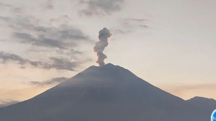 Mount Semeru Erupts with 1,000-Meter Ash Column, Remains on Alert Status