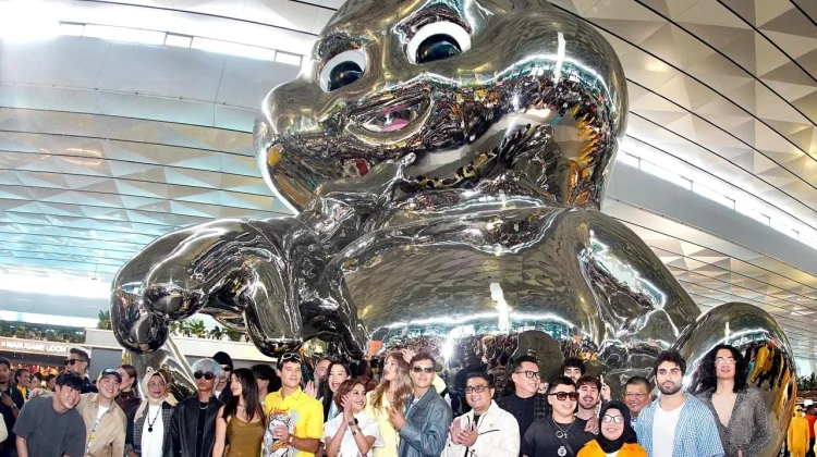 Govt Promotes Local IP via Iconic Installation at Soekarno-Hatta Airport