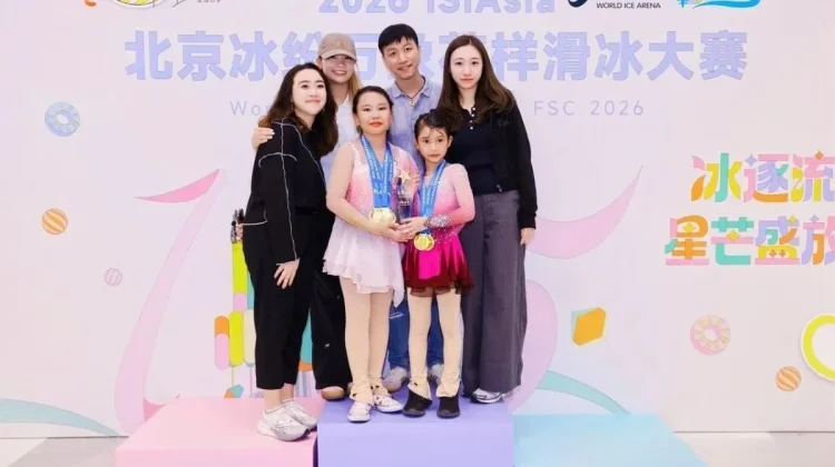 Indonesian Young Figure Skaters Win Triple Gold, Promote Culture in Beijing