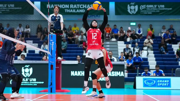 Indonesia U-18 Women’s Volleyball Team Earns First Victory