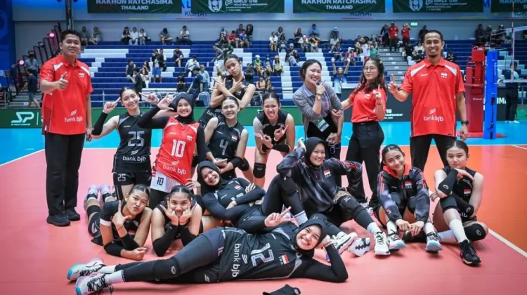 Indonesia Reaches AVC U18 Quarterfinals After Straight-Sets Win Over Philippines
