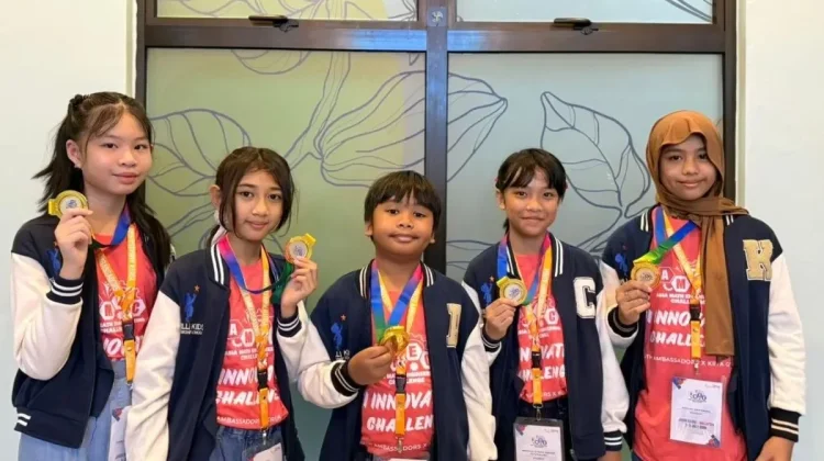 Indonesian Elementary Students Shine at Asia Math Engineering Challenge 2026