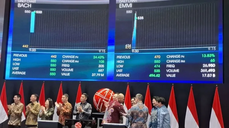 Two Companies Debut on IDX, Raise Over IDR 517 Billion