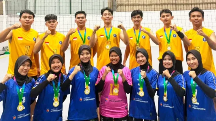 IPB University Volleyball Teams Sweep Titles at Asian Solidarity Games